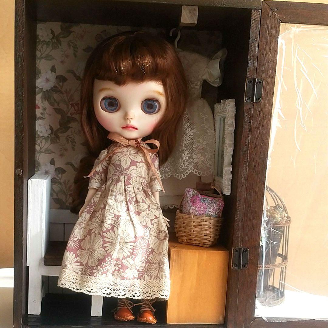 ブライス リカちゃんカスタムアイシードール ドールハウス 背景ボード No.4