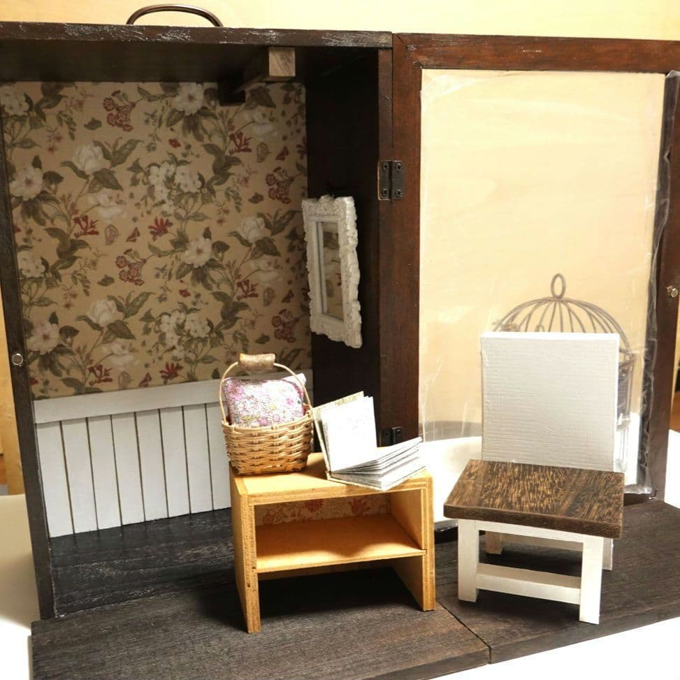 ブライス リカちゃんカスタムアイシードール ドールハウス 背景ボード No.4