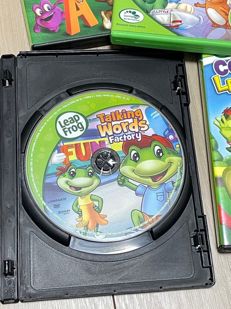 Leap frogリープフロッグDVD10巻