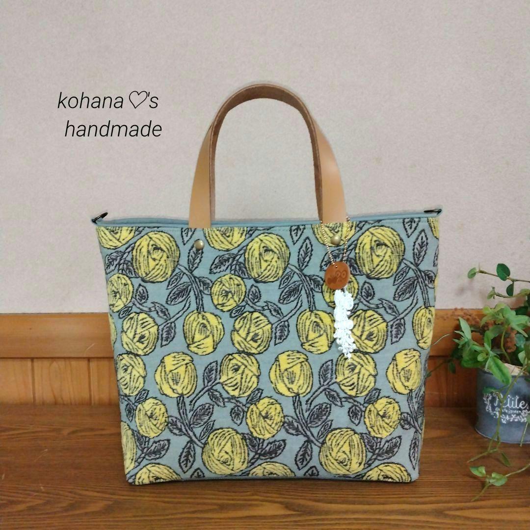 ハンドメイドஐ..2wayトート∂бミナペルホネン