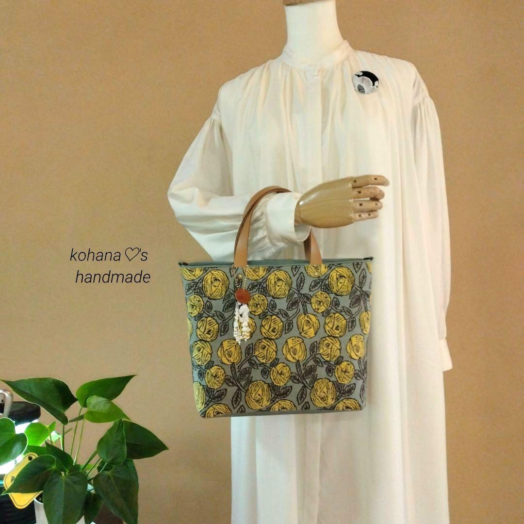 ハンドメイドஐ..2wayトート∂бミナペルホネン