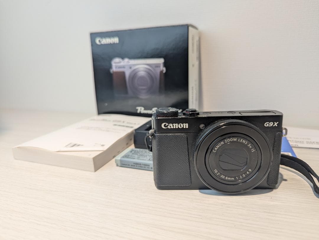 Canon PowerShot G9X MarkⅡ 【本体、付属品】