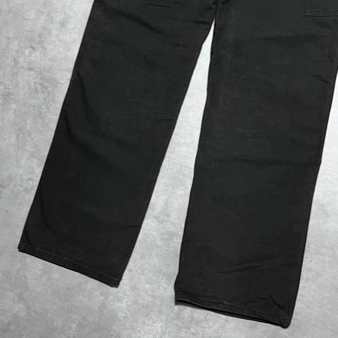 【激レア】 Carhartt カーハート 星タグ ダブルニー ブラック USA製