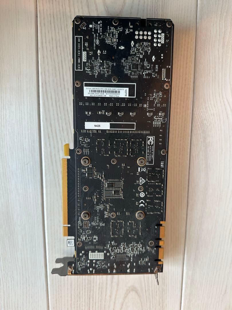 グラフィックボード・グラボ・ビデオカード ZOTAC GeForce GTX 1080 8GB GDDR5X