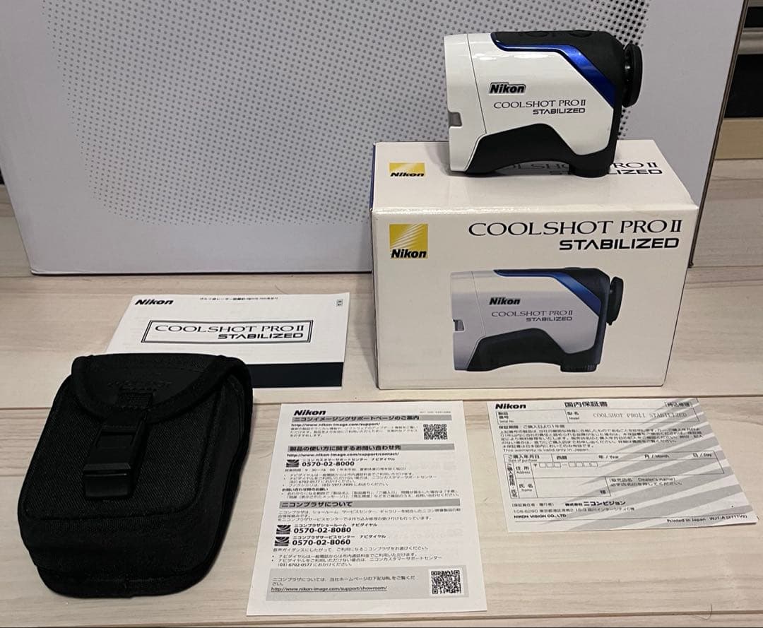 【美品】ニコンCOOLSHOT PROII STABILIZED レーザー距離計