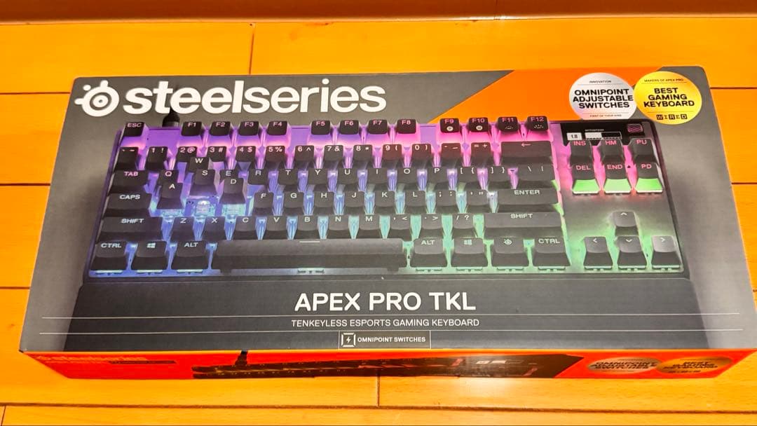 SteelSeries ラピッドトリガー 搭載 apex pro