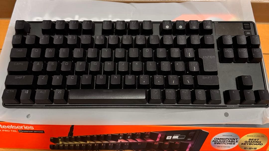 SteelSeries ラピッドトリガー 搭載 apex pro