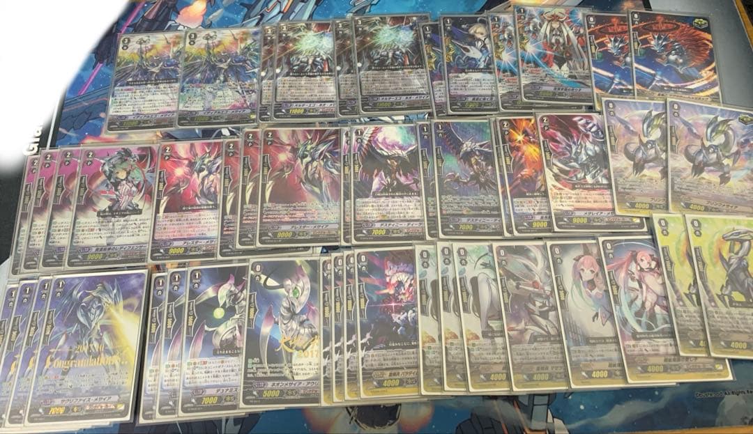 ヴァンガード　メサイア(D、V、P)デッキ　調整パーツ