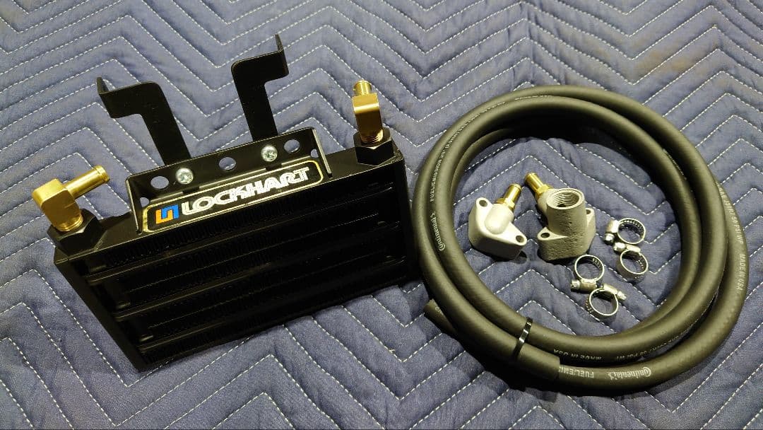 LOCKHART オイルクーラー カワサキ 空冷 z1 z2 kz mk2