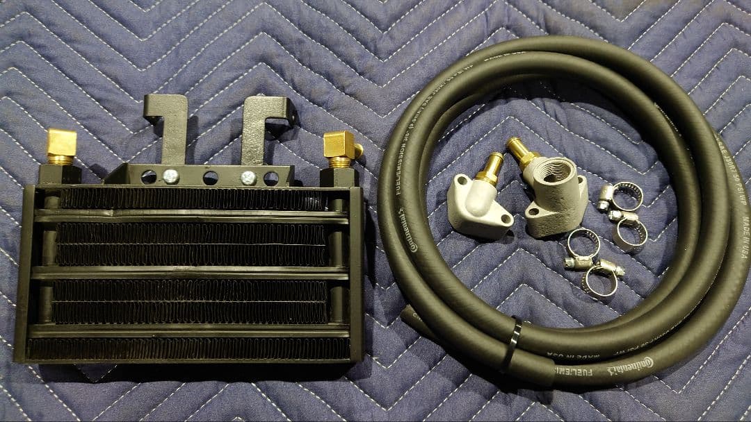 LOCKHART オイルクーラー カワサキ 空冷 z1 z2 kz mk2