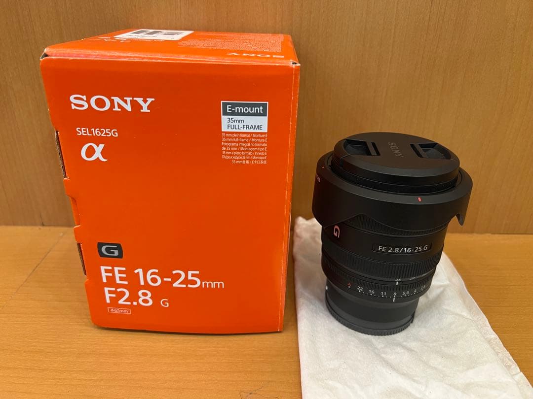 い*引様 ⚪︎美品 SONY広角ズームレンズフルサイズ FE16-25mmF2.