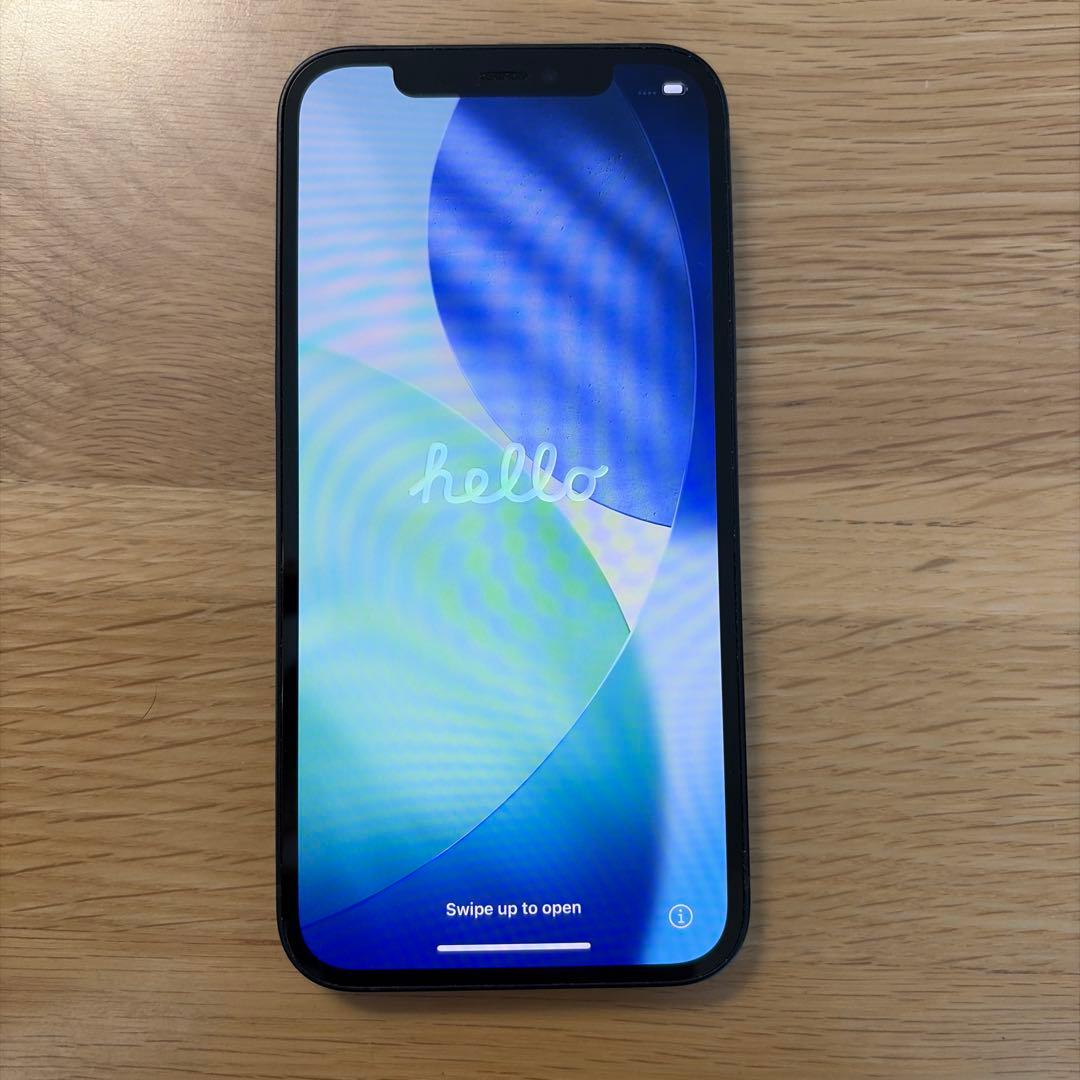 【美品】Apple iPhone 12 ブラック 64G SIMフリー 送料無料