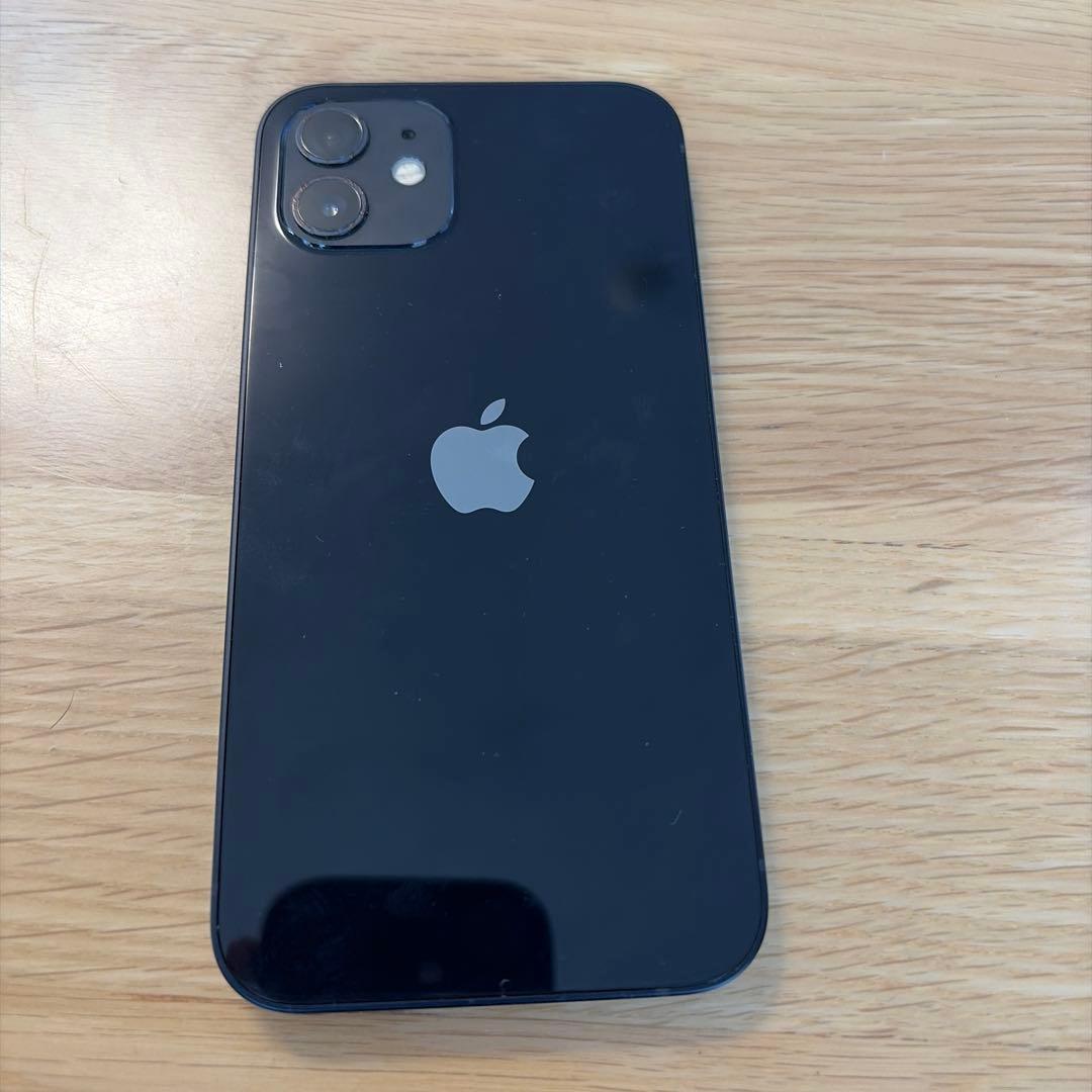 【美品】Apple iPhone 12 ブラック 64G SIMフリー 送料無料