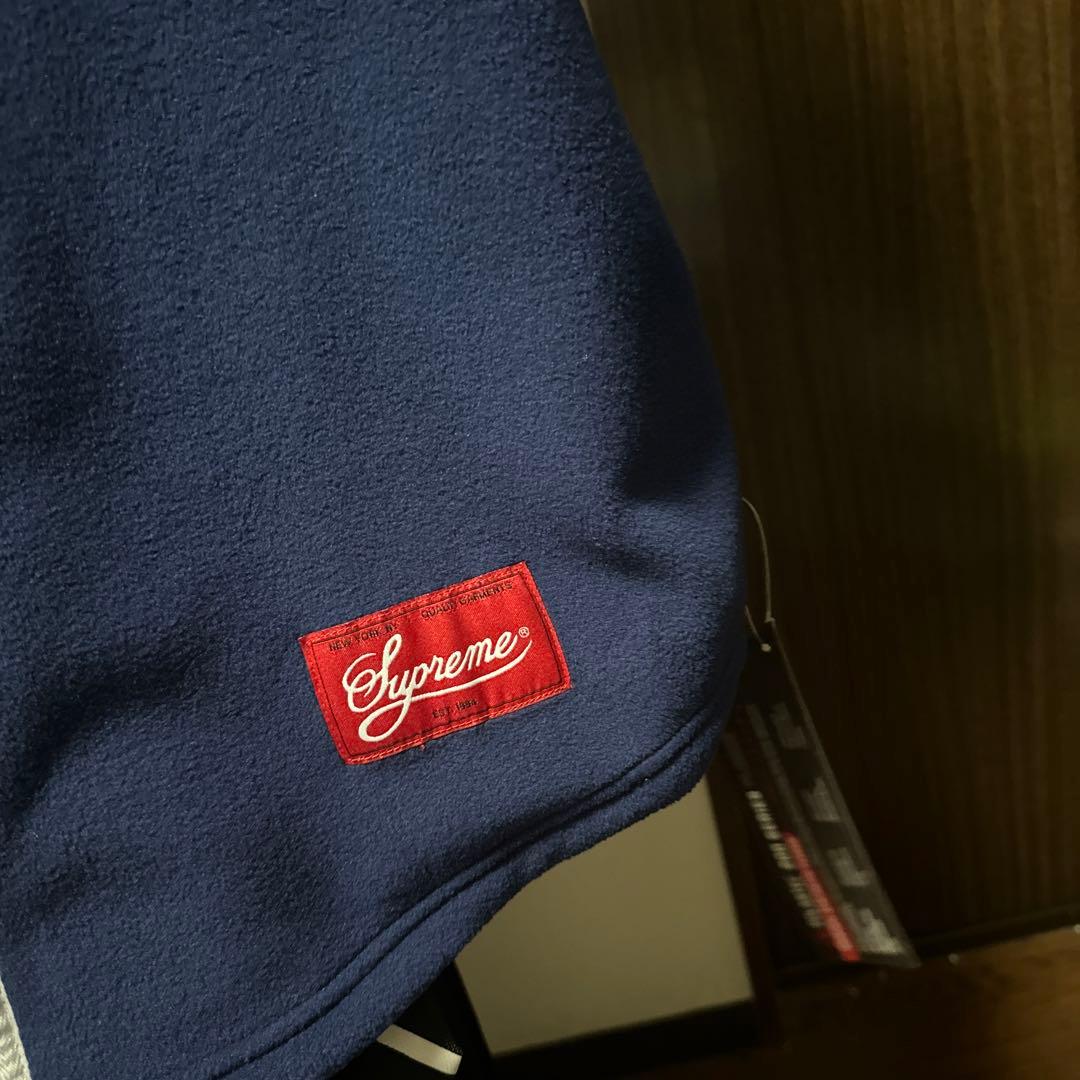 supremeベースボールシャツ　ポーラテック