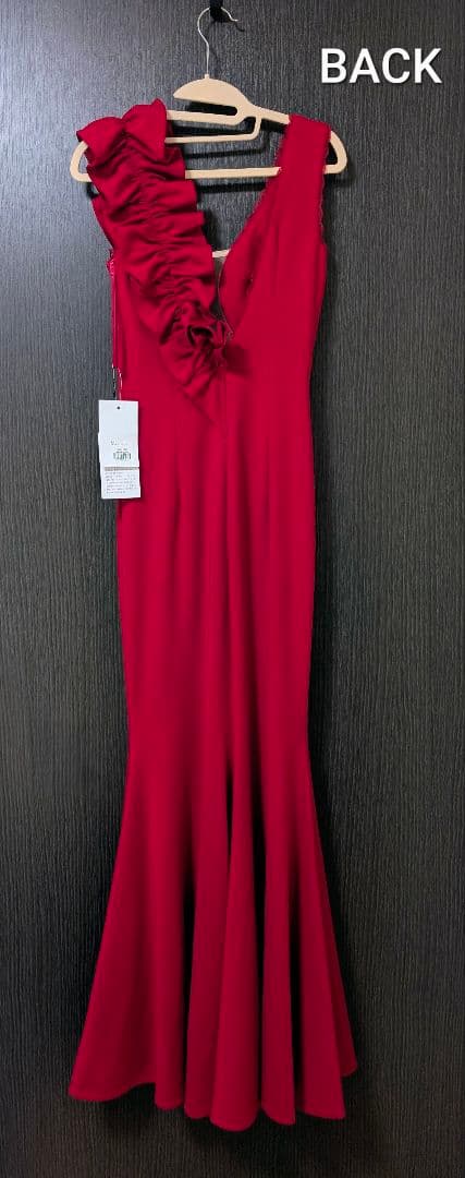 【Rio】レッドドレスと青ロングドレスセット