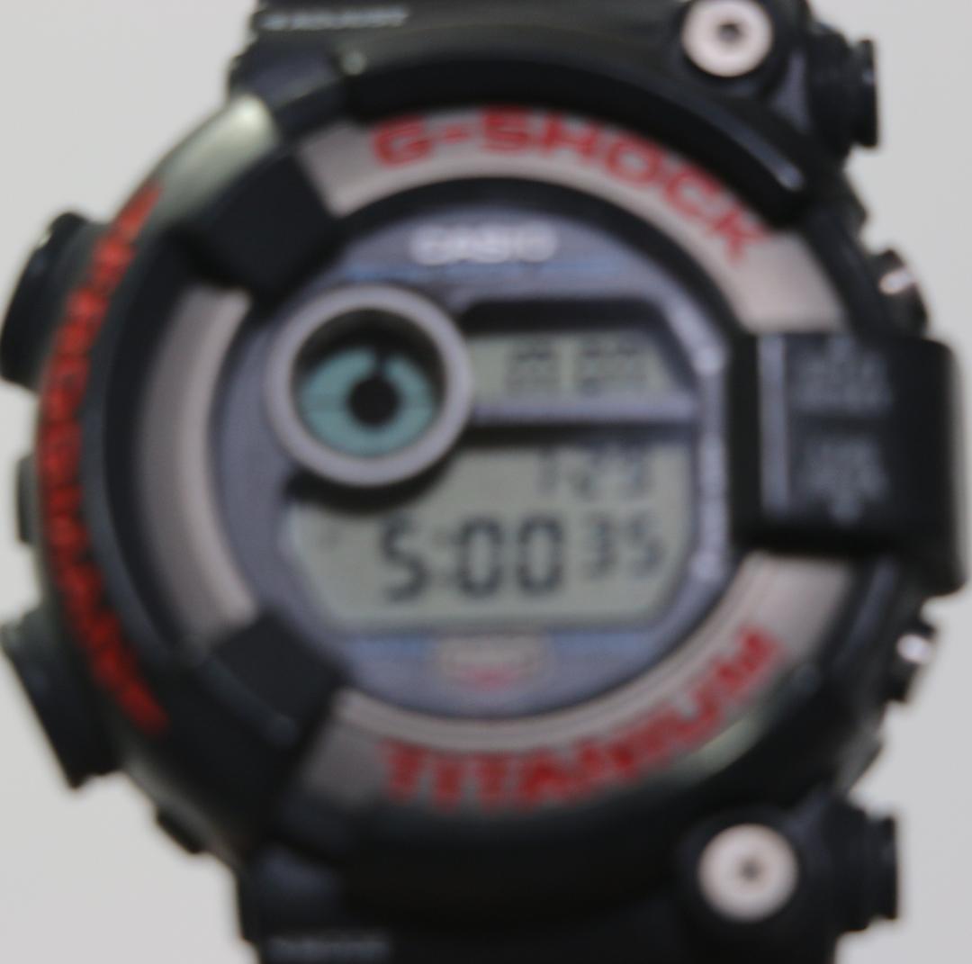 極上品【CASIO/G-SHOCK】FROGMAN　DW-8200 定番蛙