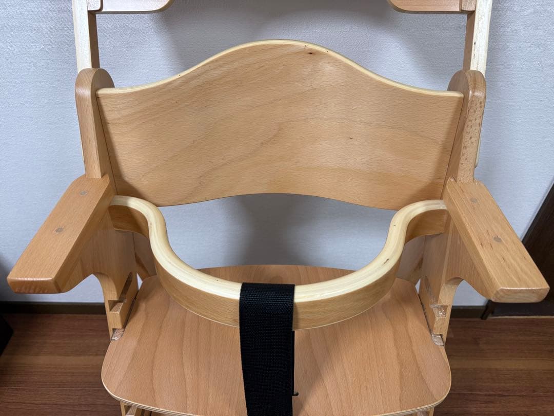 【美品】KATOJI カトージ プレミアム ベビーチェア ハイチェア 22380