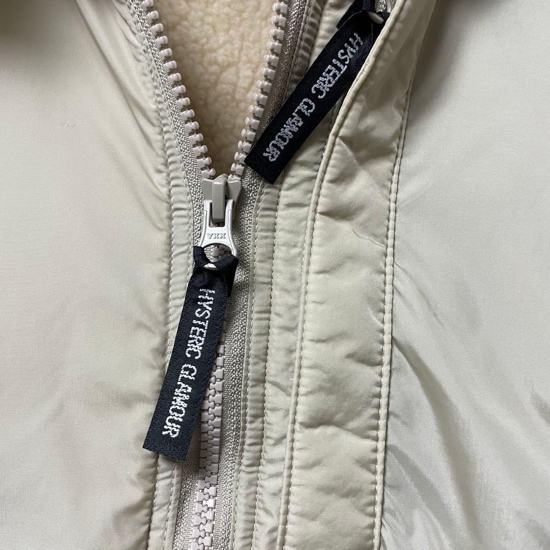 HYSTERIC GLAMOUR SYMBOL 2WAYフーデッドジャケット