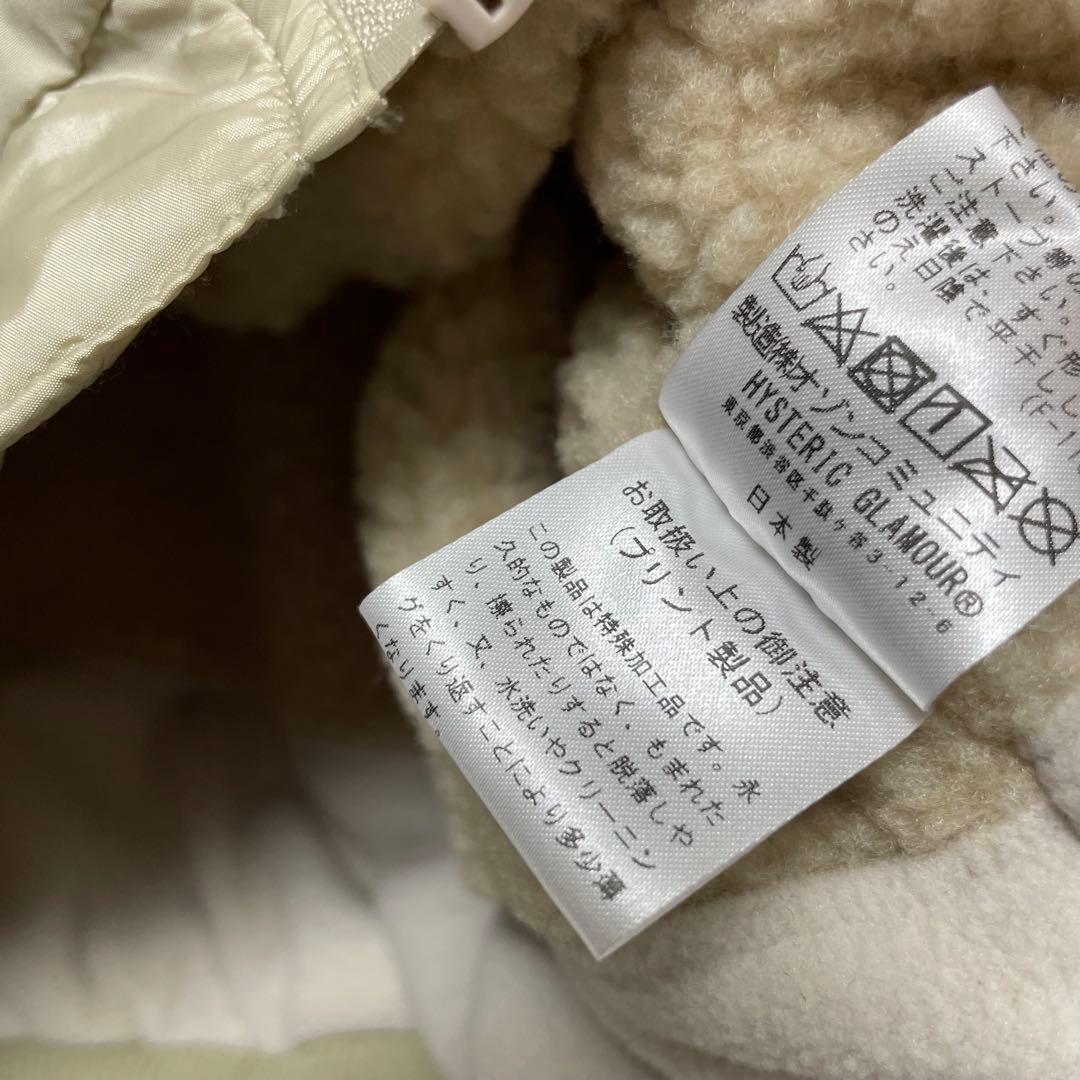 HYSTERIC GLAMOUR SYMBOL 2WAYフーデッドジャケット