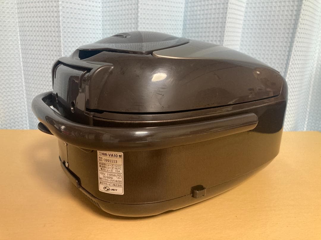 ★美品★ZOJIRUSHI NW-VA10型 IH炊飯ジャー19年製 1,0L