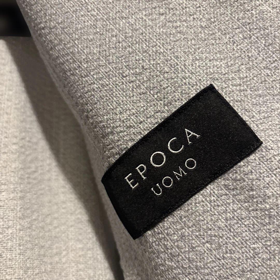 [✨極美品✨]EPOCA UOMOグレー テーラードジャケット Mサイズ