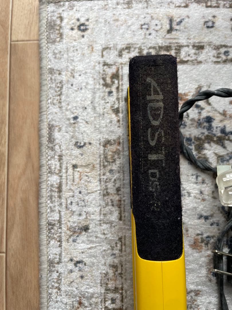 【売り切り】ADST DSR ストレートヘアアイロン イエロー