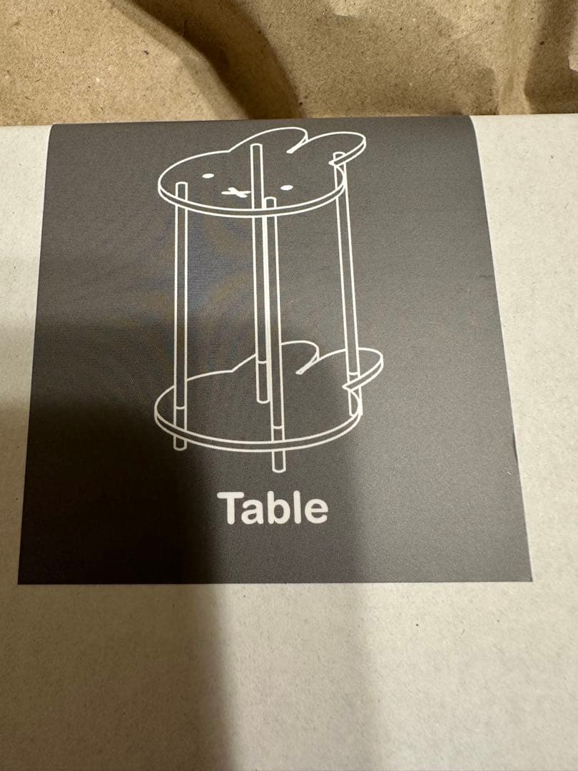 スタディオクリップ ミッフィー アクリルサイドテーブル