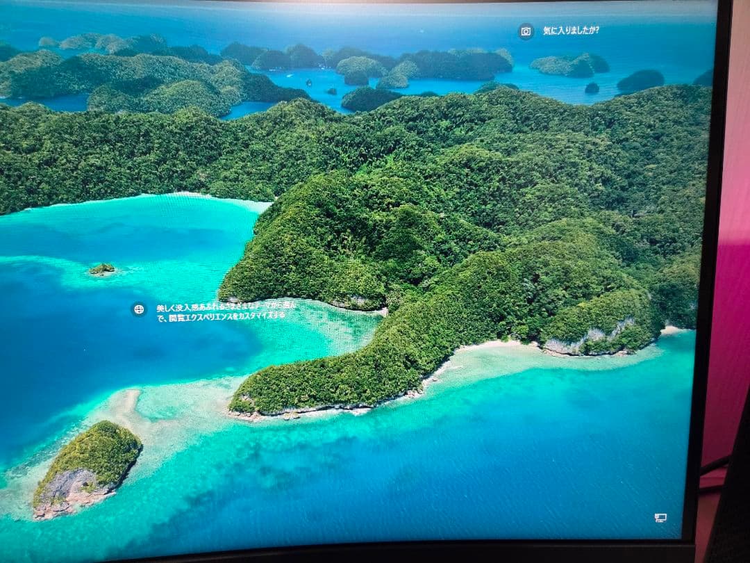 DELL S2422HG 曲面ディスプレイ