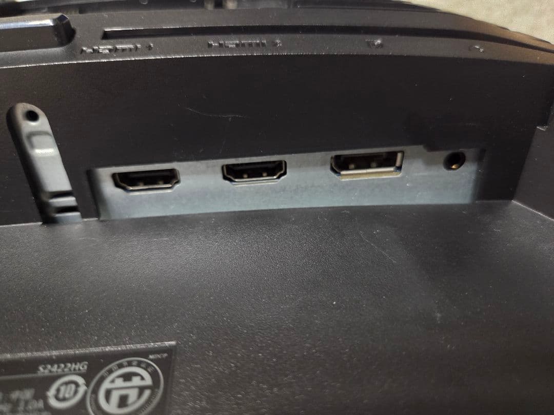 DELL S2422HG 曲面ディスプレイ