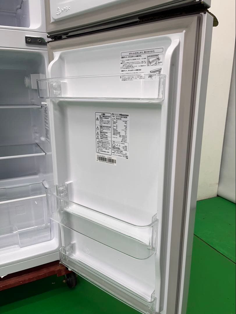 ☆地域限定送料無料☆Hisense 冷凍冷蔵庫 2ドア　ホワイト
