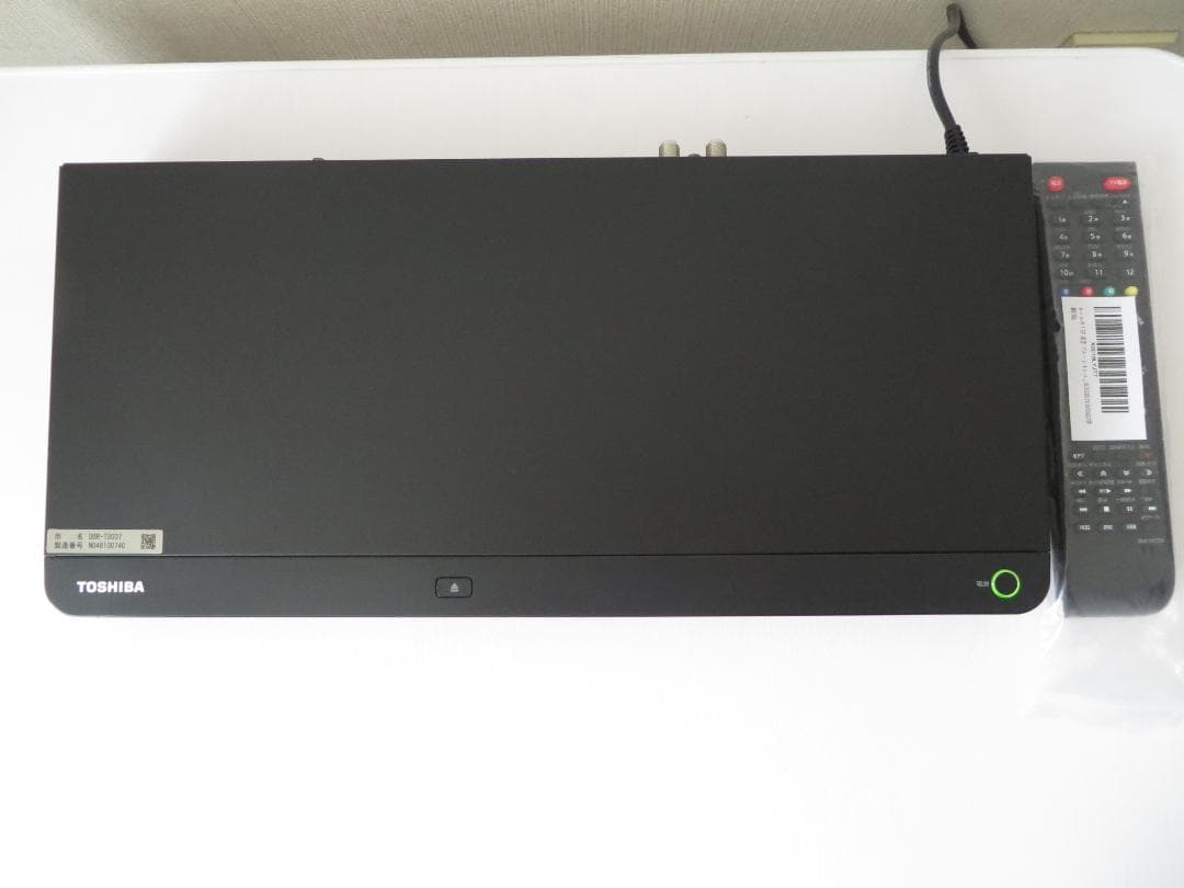 東芝ブルーレイレコーダー DBR-T3007 2018年製　完動美品
