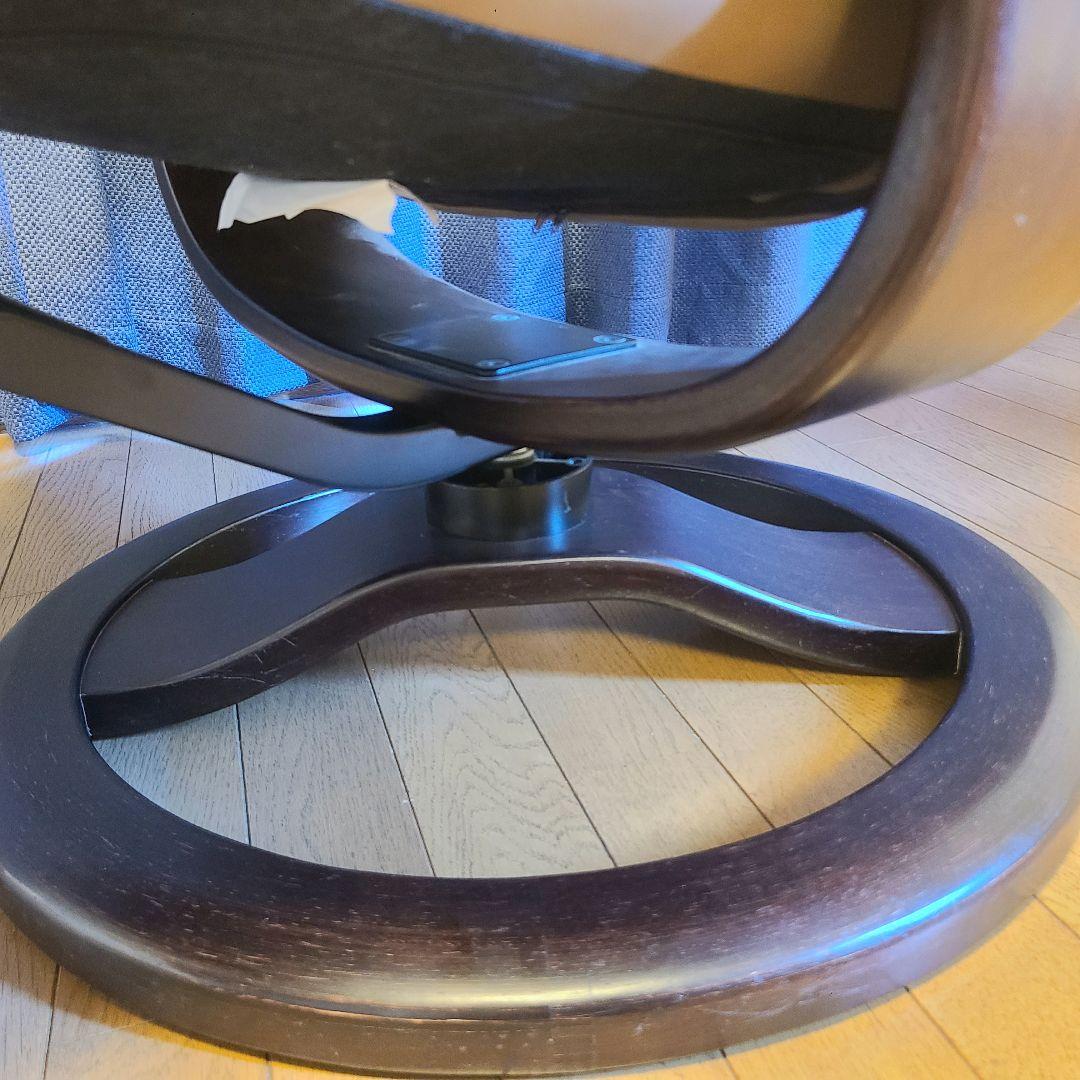 【極美品】シモンズ　イエリアーダ オットマン リクライニングチェア 牛革 ソファ