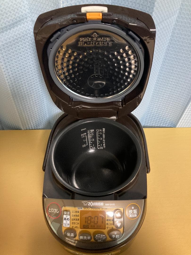 ★美品★象印 NW-VH10 極め炊き 5.5合炊き 2021年製 (02)