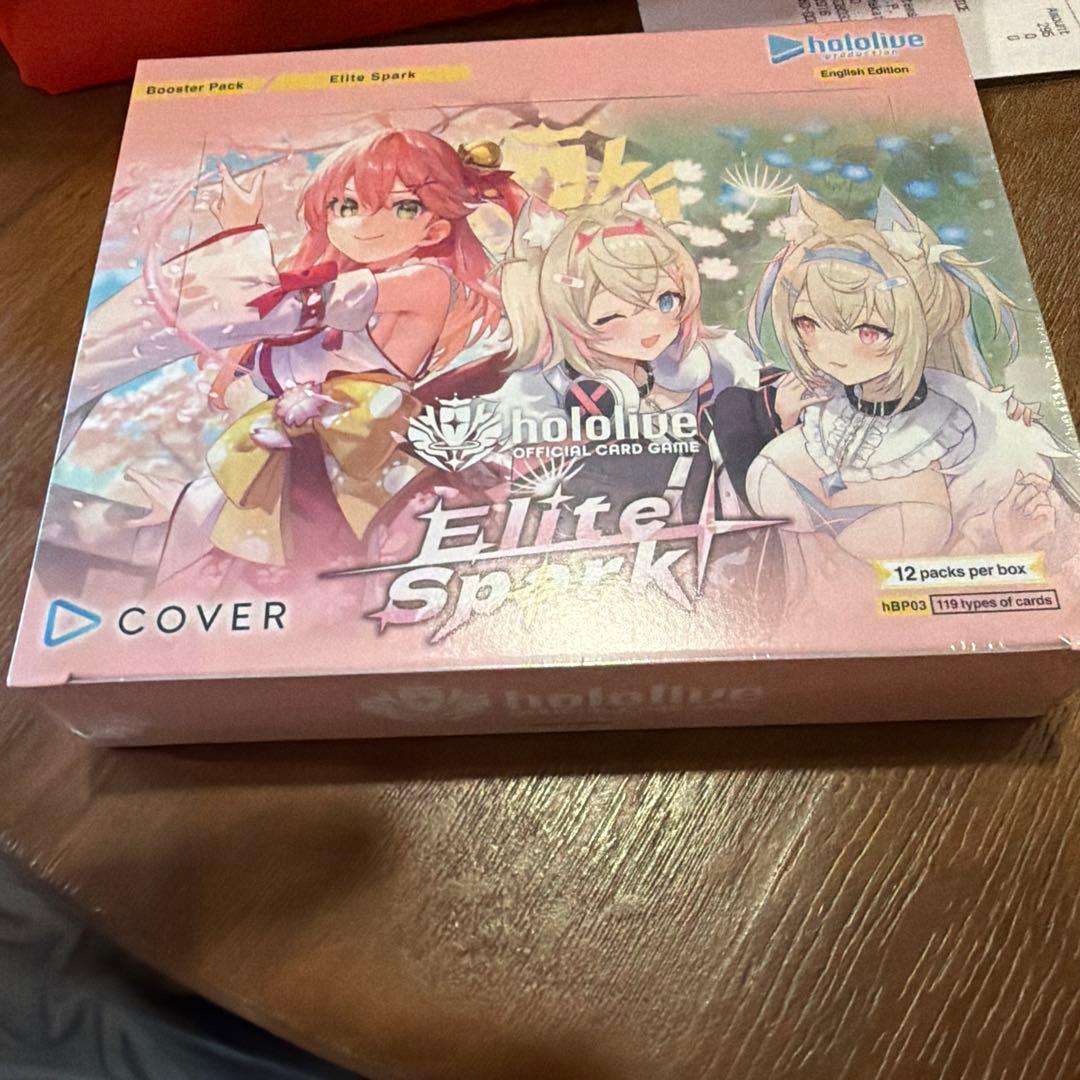 【入手困難】海外版ホロカード エリートスパーク 未開封シュリンク付き 美品
