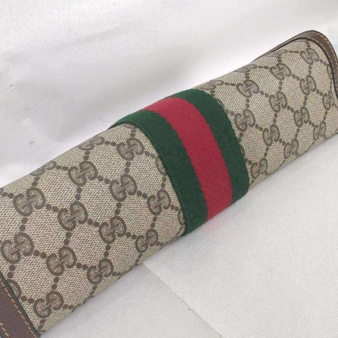 【美品】GUCCI グッチ GG柄 シェリー クラッチバッグ ポーチ