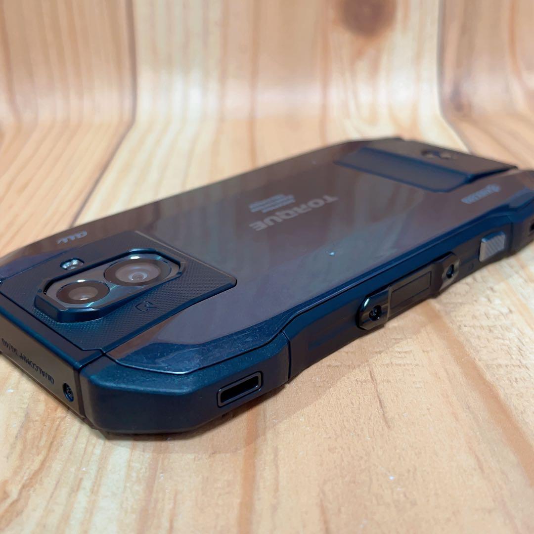 SIMフリー 本体 TORQUE G04 64 GB 064 ブラック 電池良好