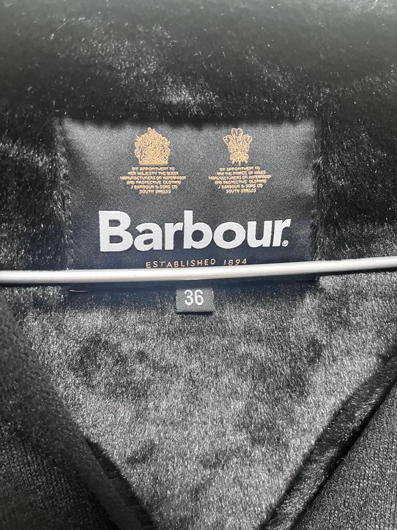Barbour バブアー ライナーファーベスト　ブラック36