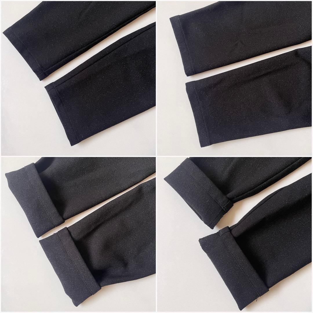 ケイミー ダブルジャージーVネック デイリーワンピース ブラック ベルト 近年物