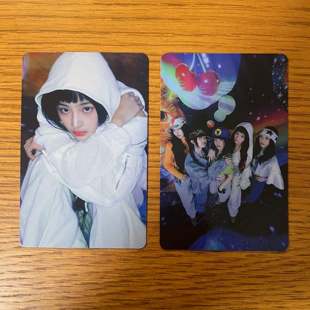 newjeans ミンジ 会場限定トレカ　東京ドーム　bunnies camp