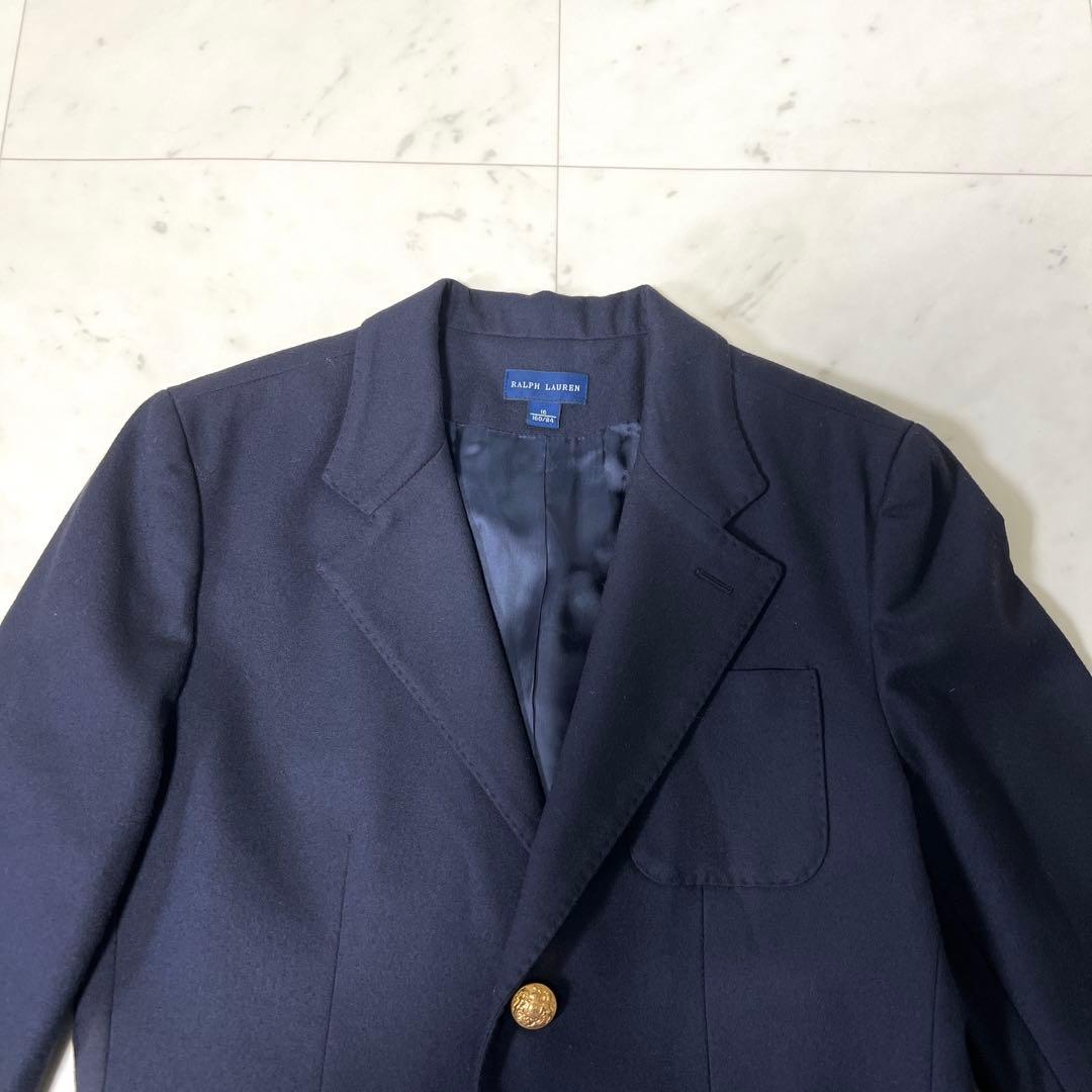ラルフローレン セットアップ 紺ブレ 金ボタン キッズフォーマル 160/150