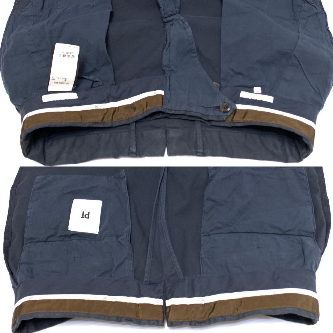 美品 PT TORINO 46 ルーマニア製 定価¥45,000程 美脚チノ