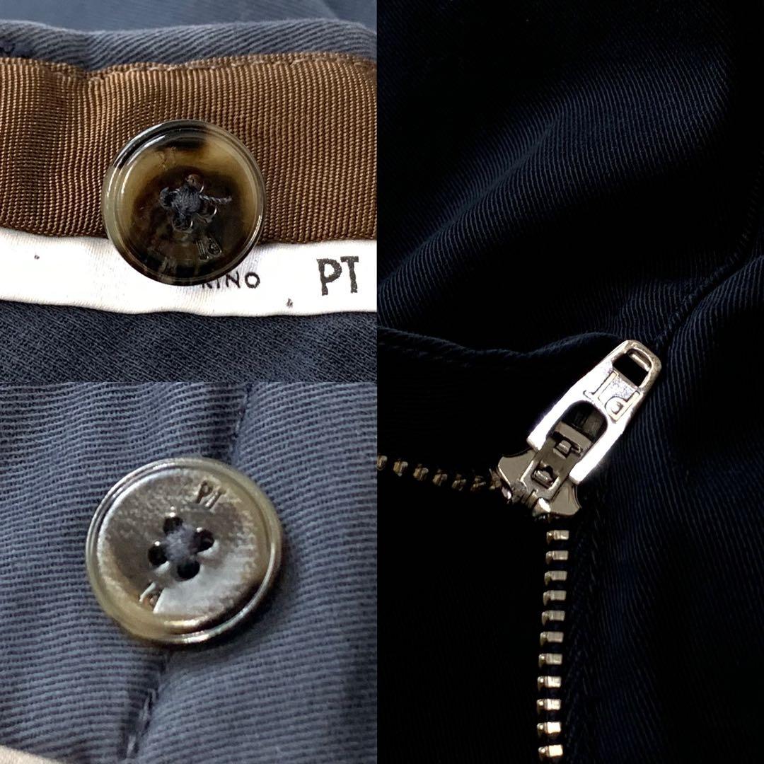 美品 PT TORINO 46 ルーマニア製 定価¥45,000程 美脚チノ