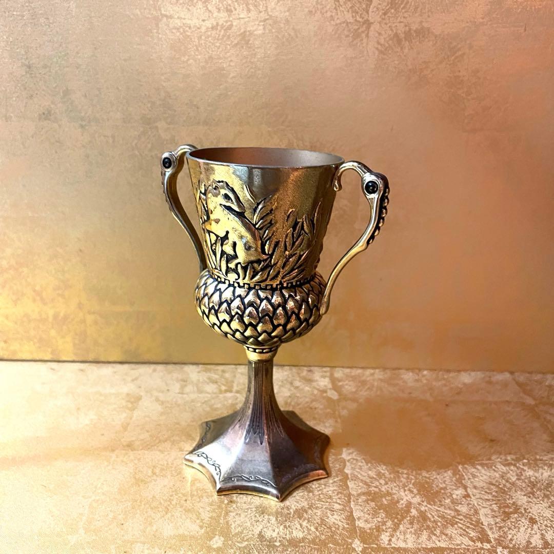 ハリーポッター　ハッフルパフのカップ　正規品　 ゴブレット カップ ビンテージ