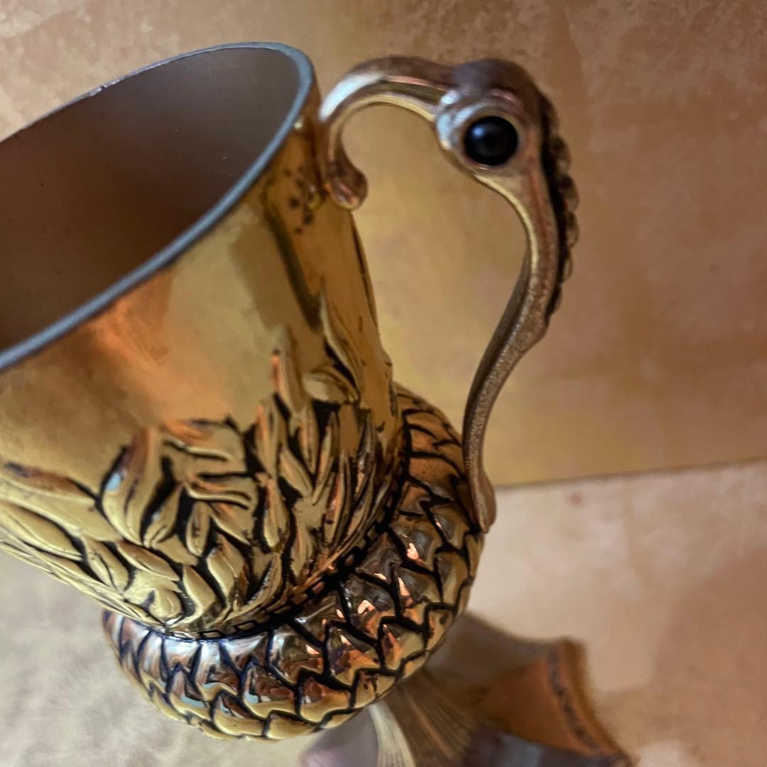 ハリーポッター　ハッフルパフのカップ　正規品　 ゴブレット カップ ビンテージ