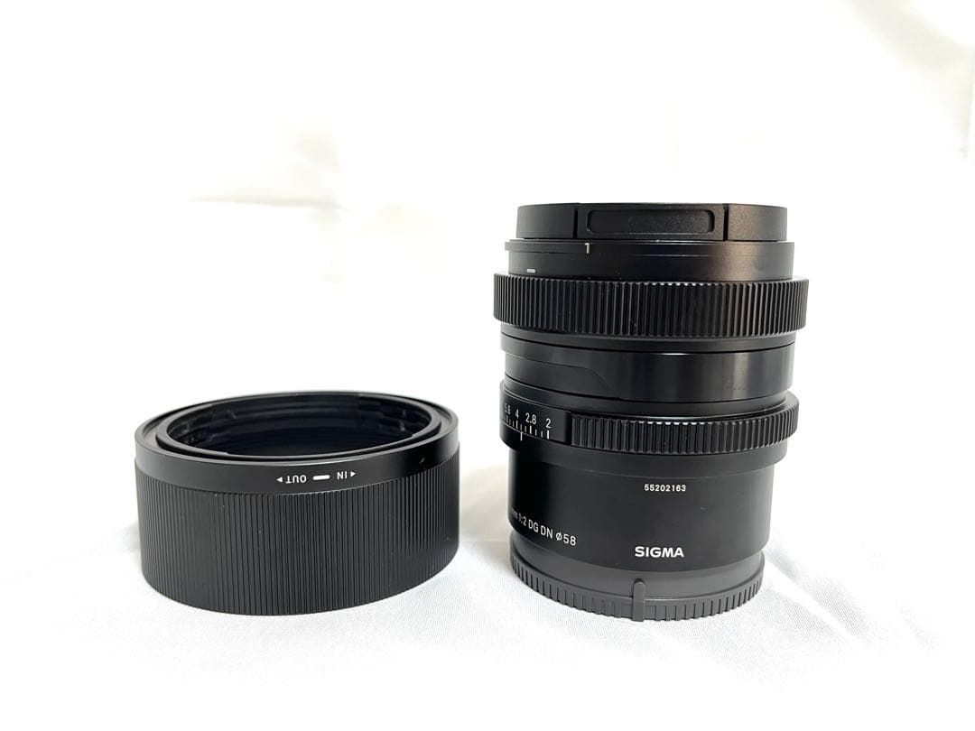 美品 SIGMA 35mm F2 DG DN ソニーE マウント