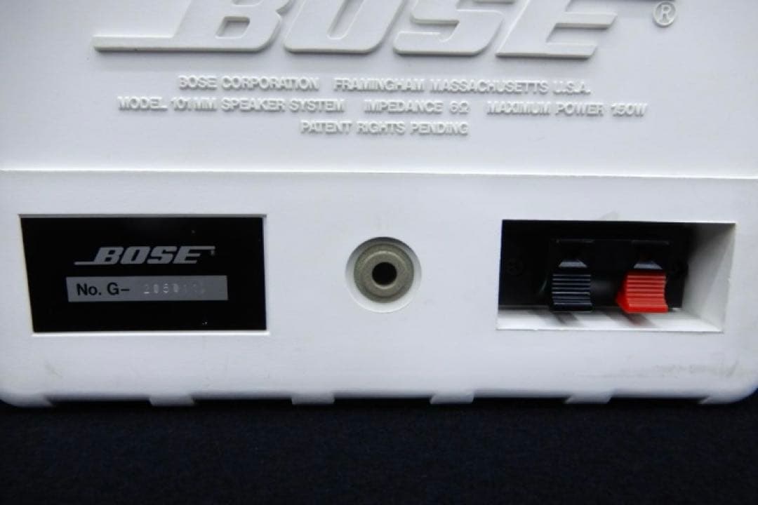 BOSE 101MMW 連番 ホワイト スピーカー メンテナンス済 動作品