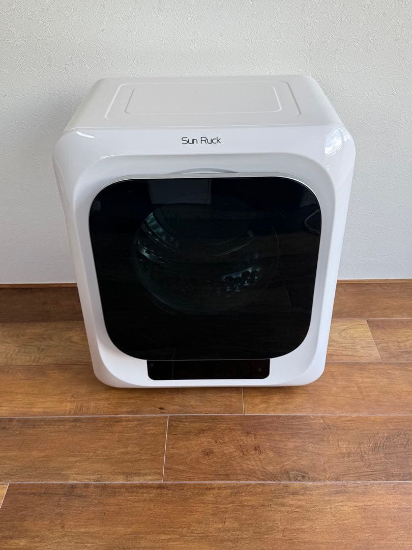 【美品】SunRuck 衣類乾燥機 SR-ASMN206-W-4085 3kg