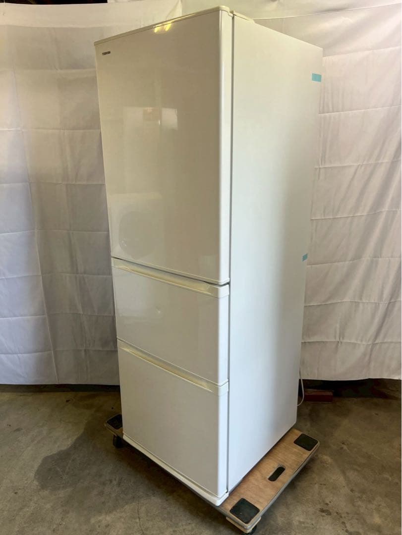 東芝 3ドア冷蔵庫GR-M36S 2018年製 363L 右開き