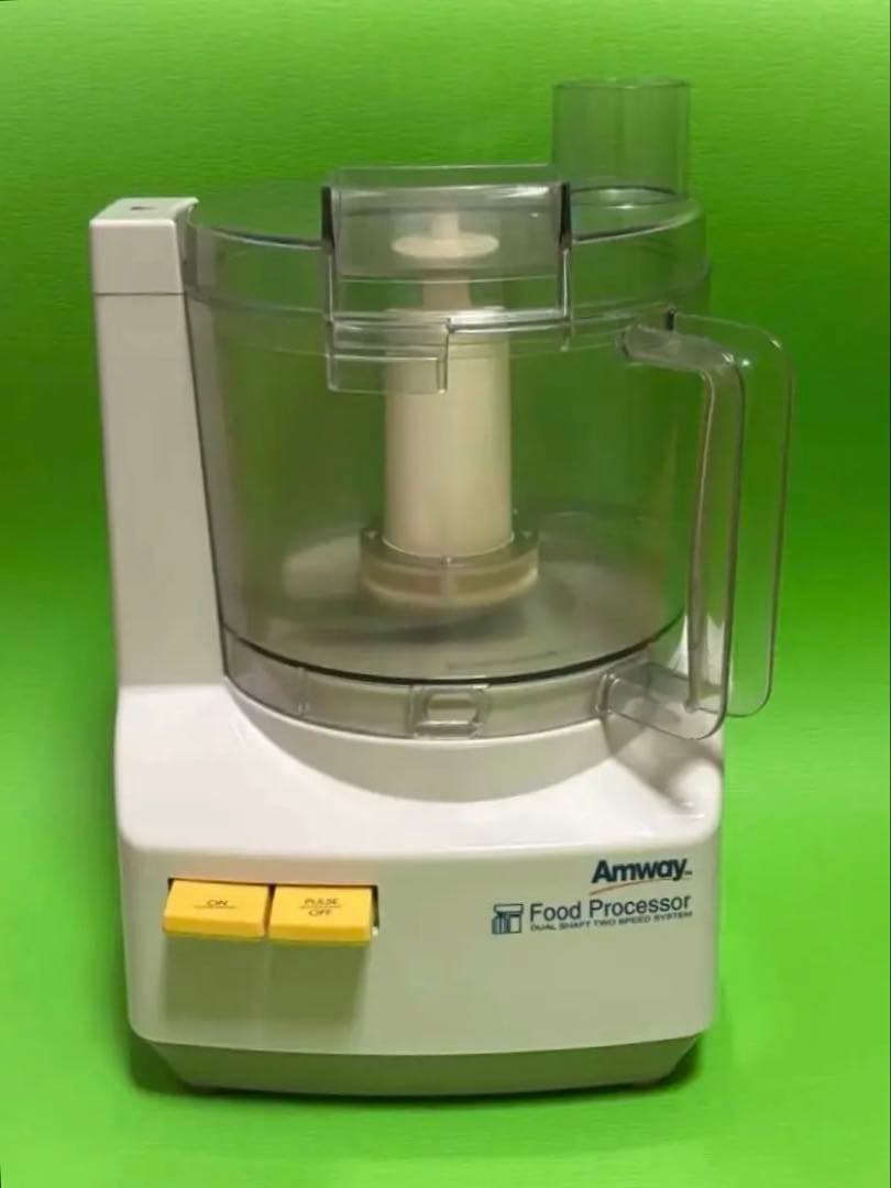 Amway フードプロセッサー　E-3288-J、スライサーセット、収納ケース付