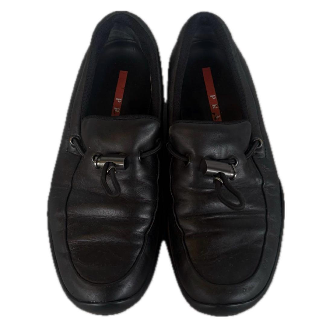 [美品] Prada sports leather Loafer shoes